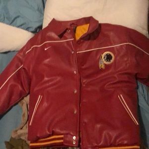 Nike Washington Redskins Leather jacket